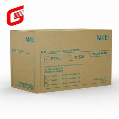 Verbeter je printspel met Hiti P750L 5x7&quot; 127x177 mm fotopapier en lint kit