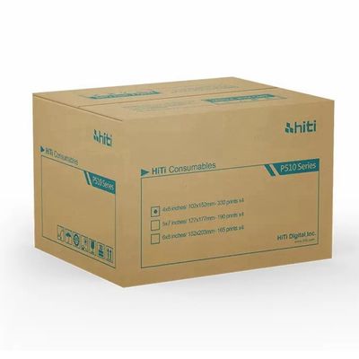 Originele Hiti P510s / P510K/ P510L Printer Kit 6x8&quot; 152x203 mm Fotopapier en Band
