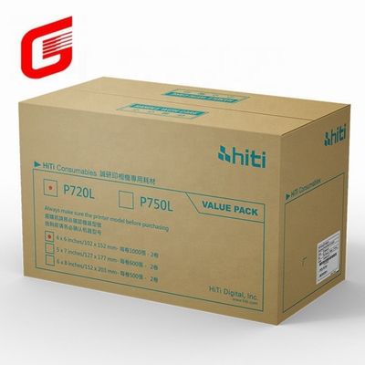 Hiti P750L Fotopapier en lint Print Kit voor 4x6 Foto's Versending DHL UPS TNT FEDEX