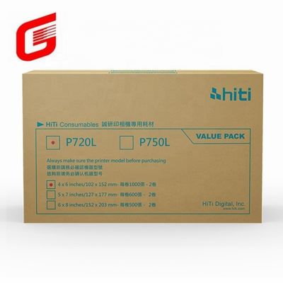 Hiti P750L Fotopapier en lint Print Kit voor 4x6 Foto's Versending DHL UPS TNT FEDEX
