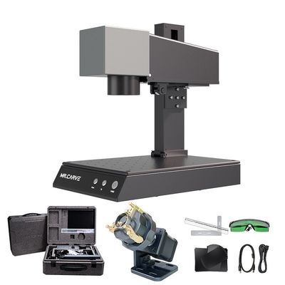 Precision Fiber Optic Marking DAJA M1pro Laser Engraving Machine voor metalen naamplaten