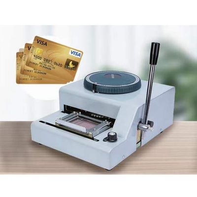 Plastic Business Smart Card Machines Stempelmachine Embossing Machine voor PVC-kaart