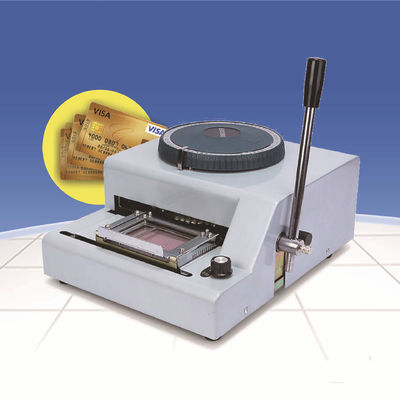 1/7 Inch karaktersinterval 72 Letter Dog Tag ID Metal Tag Punching Machine Embossing Machine