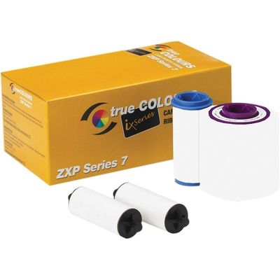 NO Private Mold Zebra YMCKO Ribbon 800077-742 voor ZXP 7 Series Kaartprinter 750 Images