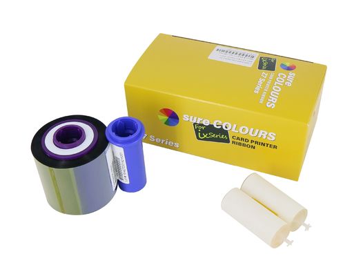 NO Private Mold Zebra YMCKO Ribbon 800077-742 voor ZXP 7 Series Kaartprinter 750 Images