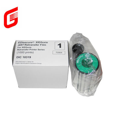 Matica Edisecure XID8300-kaartprinter met DIC10216-kleurband en DIC10319-filmdrukken