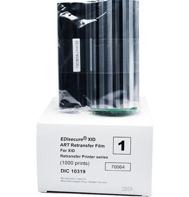 Matica Edisecure XID8300-kaartprinter met DIC10216-kleurband en DIC10319-filmdrukken