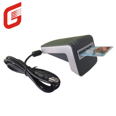 Gebruikersvriendelijke D C T6-U-I contact-IC-kaartlezer met 350 g gewicht en 1,5 M USB-kabel