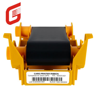 Compatibel Zwart 800033-801 Ribbon voor Zebra Printer Toepasselijke apparatuur Kleurenprinter