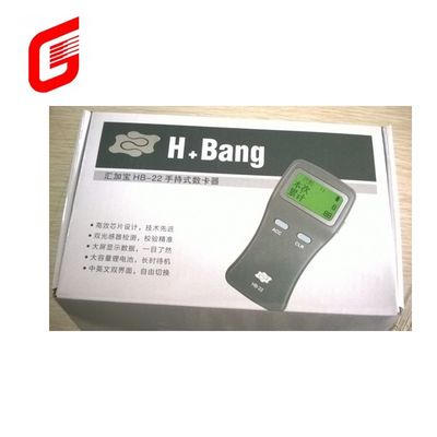 Interne installatie HB-22 Handheld Plastic Card Counter met SD TF Memory Card Reader