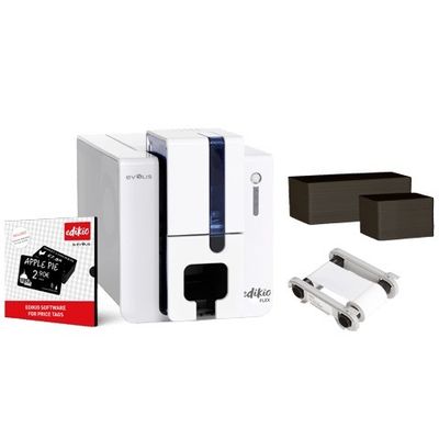 Evolis Edikio FLEX Tag Printer Naamkaart 12 Dots/mm 300dpi USB Ethernet voor volledige tags