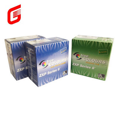 YMCK Kleurband Transfer Film Voor Zebra ZXP Series 8 ZXP 9 Kaart Printer 1250 Images