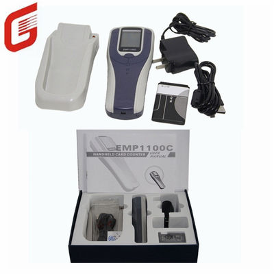 Externe installatie EMP1100C Handheld Transparent Smart Business ID IC PVC kaartteller