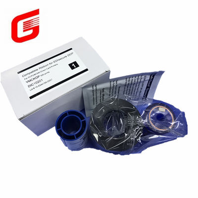 Langdurig YMCKOP-kleurband DIC10201 voor DCP 240/340-kaartprinter