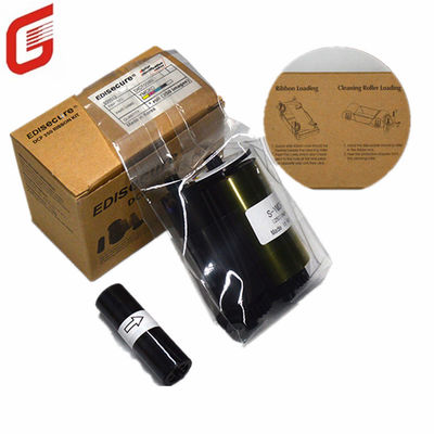 Oorspronkelijke DIC10580 YMCKO Kleur Ribbon Kit 250 afbeeldingen per rol voor DCP 350 ID Card Printer