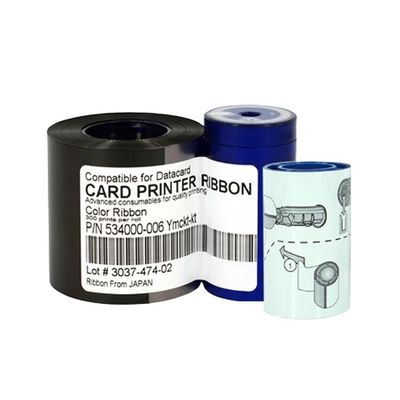 Datacard SP SD FP Kaartprinter Compatibel lint in YMCKT-KT Kleur Duurzaam