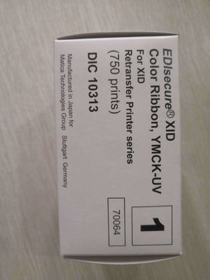 XID8300 Kleur UV lint DIC10313 YMCK-UV voor XID 8600 Kaart printer Nylon materiaal