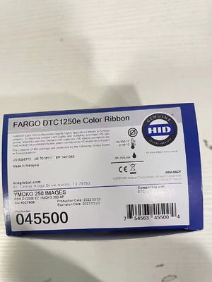 Oorspronkelijk 045500 YMCK lint voor DTC1250e Business ID IC Card Printer Performance