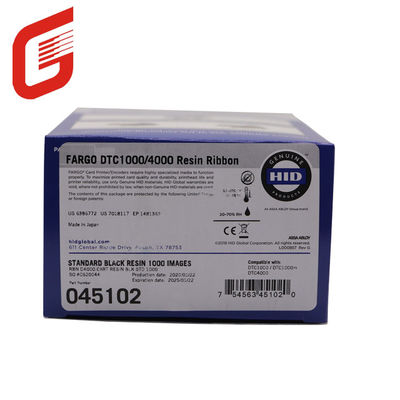Duurzaam origineel 45102 1000 Images Standaard zwart lint voor DTC1000 DTC1250e printers