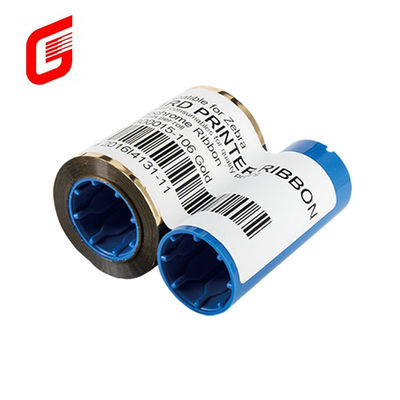 COMPATIBELE Ribbon Type Zebra 800015-106 Goud voor P330i 430i Kaartprinter 1000 Images
