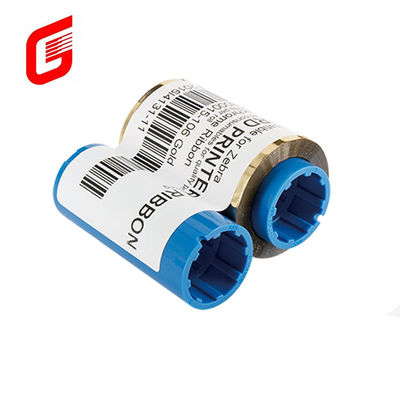 COMPATIBELE Ribbon Type Zebra 800015-106 Goud voor P330i 430i Kaartprinter 1000 Images