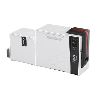Evolis Agilia Dubbelzijdig Retransfer Smart Business Rfid ID Card Printer 600 dpi Resolutie