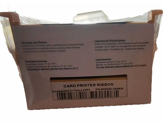 Zebra ZXP Series 3 Compatibel YMCKO Ribbon 800033-340WM voor P100i P100m P110i P120i