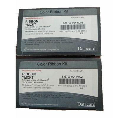 535700-004 R002 YMCKT Kleurband 500 afbeeldingen voor Datacard CD800 ID-kaart printer