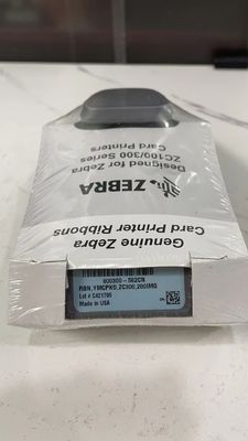 Perlensterk zilver anti-vervalsings lint voor Zebra ZC300 800300-562 CN 30 dagen