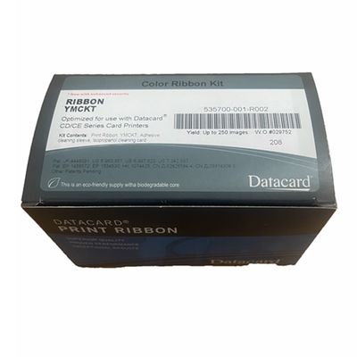 Datacard CP/CD-serie Printer Ribbon YMCKT 500 Afbeelding voor CD800-kaartprinter