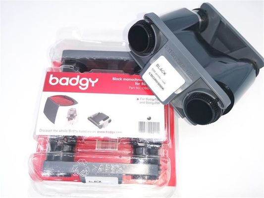 Langdurig printer lint voor Nylon CBGR0500K Originele Badgy Black Monochrome Ribbon