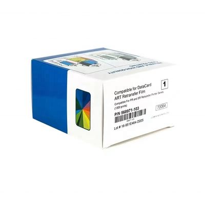 Datacard 568971 001 YMCK Kleurband en 568971 103 Retransferfilm voor SR200 SR300 RP90 RP90