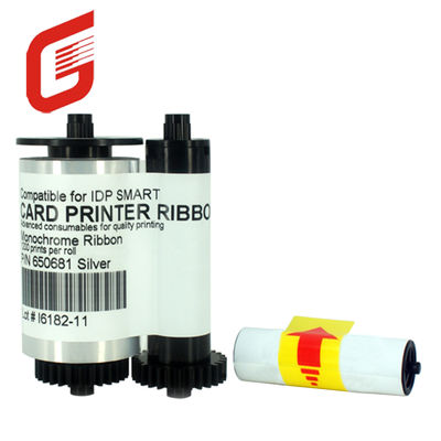 IDP Smart 650681 Metalen zilveren lint 1200 afdrukken Compatibel met Smart 30S 50S 50D 50L printer