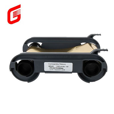 Compatibel goud monochroom lint 1000 afdrukken voor Evolis Primacy Zenius kaartprinters