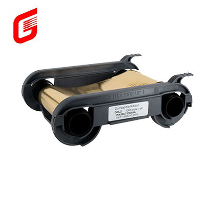Compatibel goud monochroom lint 1000 afdrukken voor Evolis Primacy Zenius kaartprinters