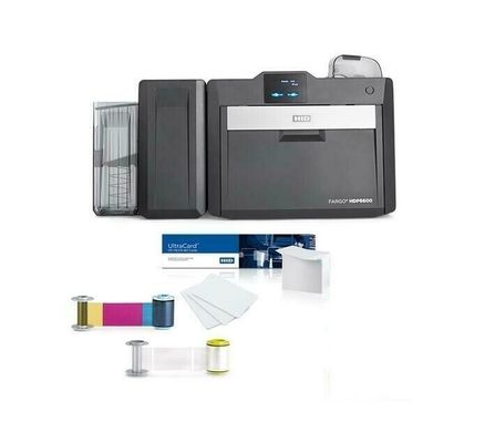 Krijg de beste resultaten met HID Fargo HDP6600 dubbelzijdige ID-kaart printer en 084911 lint