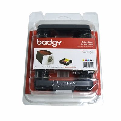 9 mm breed CBGR0100C Kleurband Compatibel met Badgy100 en Badgy200 kaartprinter
