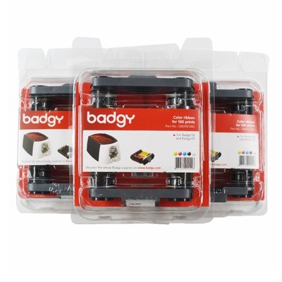 9 mm breed CBGR0100C Kleurband Compatibel met Badgy100 en Badgy200 kaartprinter