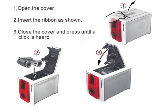 Compatibel lint RCT017NAA voor Evolis Primacy Zenius kaartprinter