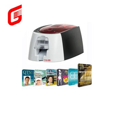 Evolis Badgy100 Eenzijdig Smart Plastic Business IC ID Card Printer USB verbinding