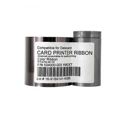 Nylon 66 printer lint voor datacard 534000-003 YMCKT Kleur lint 500prints