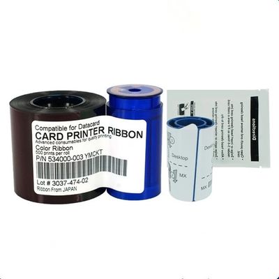 Nylon 66 printer lint voor datacard 534000-003 YMCKT Kleur lint 500prints