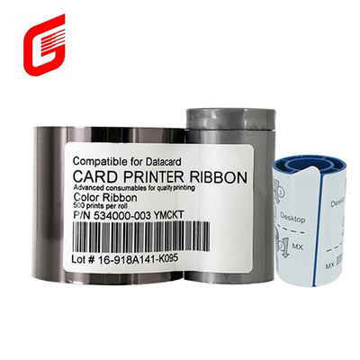 Nylon 66 printer lint voor datacard 534000-003 YMCKT Kleur lint 500prints