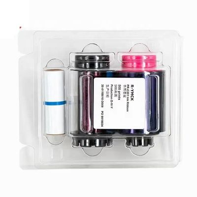 NISCA PR-C201 ID-kaart printer YMCK Compatible Retransfer Kleurband PR5002-R4C Model 500afbeeldingen