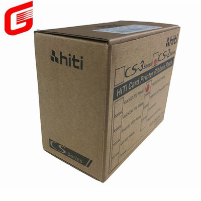 Kleurenprinter Toepasselijke apparatuur HITI CS200 YMCKO Volkleurig lint 400 afdrukken/rol