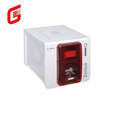 High Speed Kleur YMCKO Evolis Zenius Eenzijdige PVC-ID-kaartprinter voor CR80-kaarten