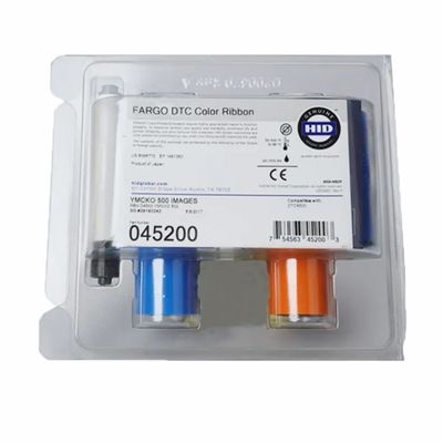 Fargo DTC4500 ID Card Printer Ribbon YMCK Kleur 045200 voor professioneel drukken