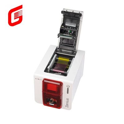 High Speed Kleur YMCKO Evolis Zenius Eenzijdige PVC-ID-kaartprinter voor CR80-kaarten