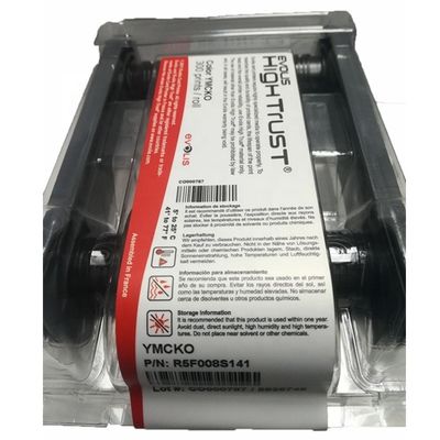Evolis R5F008S141 Kleurband voor 12 mm breedte kaarten en Primacy/Zenius/Elypso printer