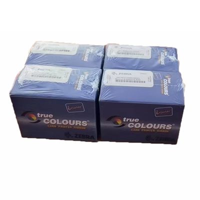 200 beeldcapaciteit YMCKO Kleurband voor Zebra P330i P430i PVC kaartprinter Uitstekend